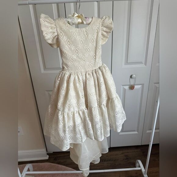 NWT Dollcake Beach Babes High-Low Girls  Dress  Size 8 - Picture 6 of 7